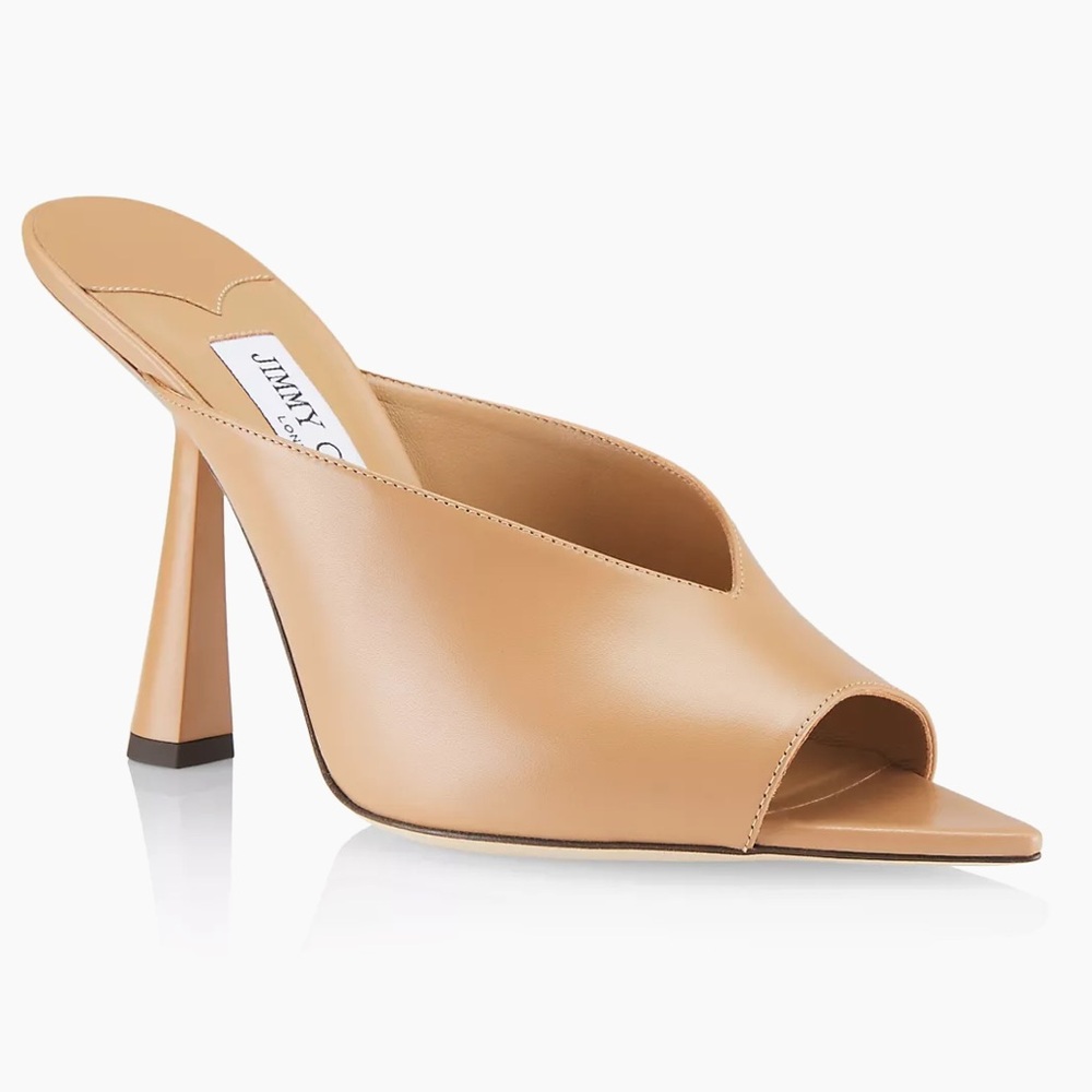 JIMMY CHOO MARYANNE MULE HEELS (39)